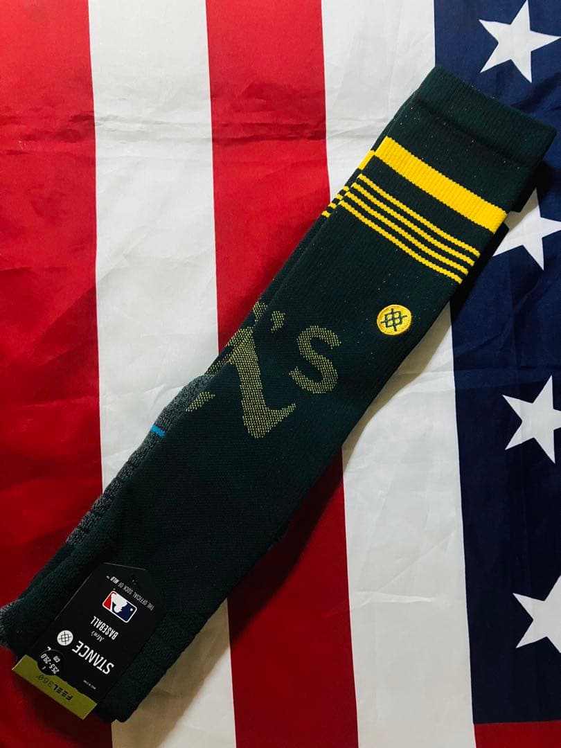 STANCE スタンス　ソックス　Oakland Athletics 靴下　野球