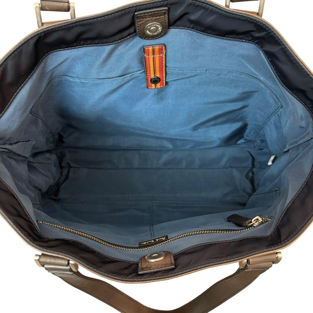 【希少】Paul Smith ポールスミス トートバッグ ビジネスバッグ A4可