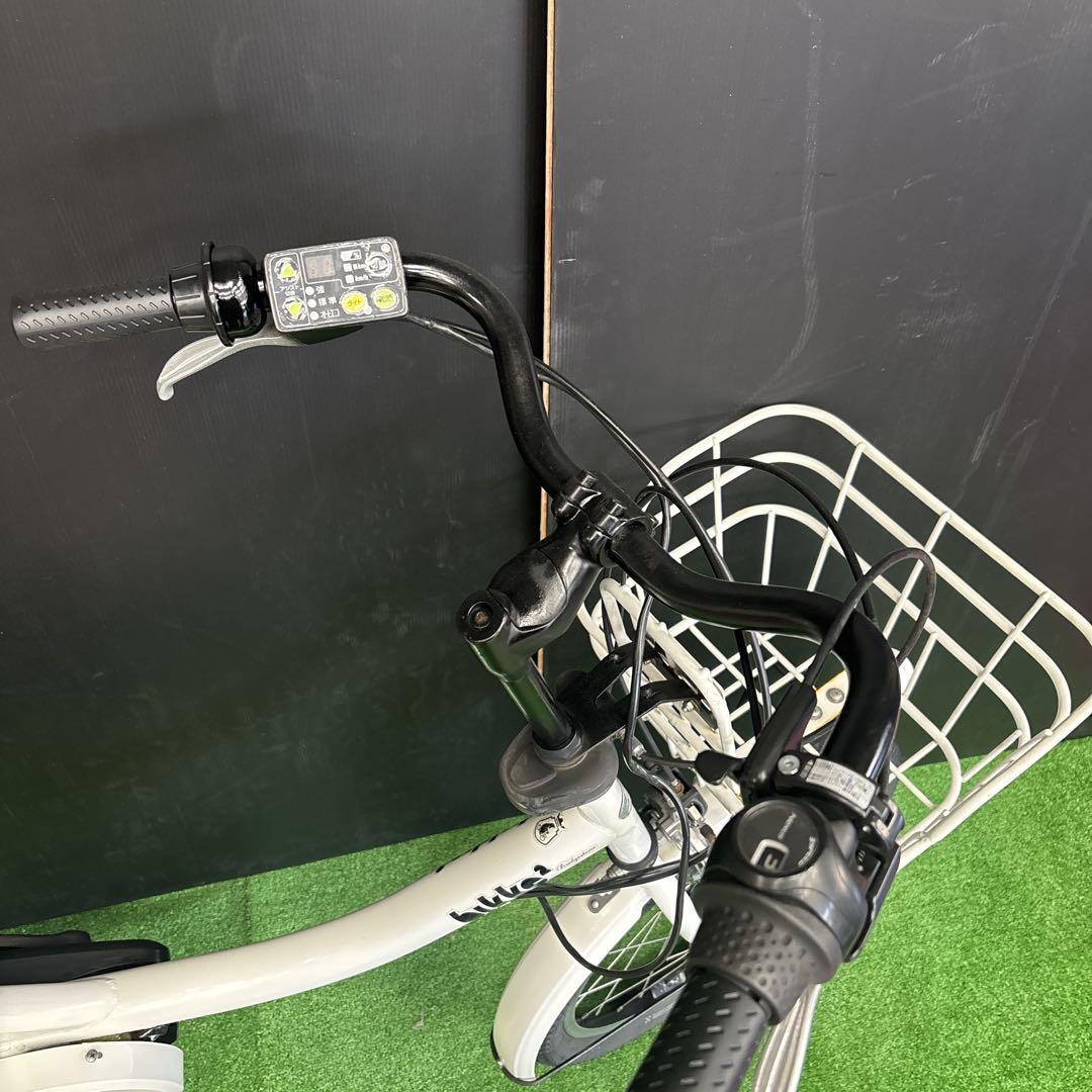 電動自転車 BS bikke2 ホワイト 3人乗り対応　52⚫️