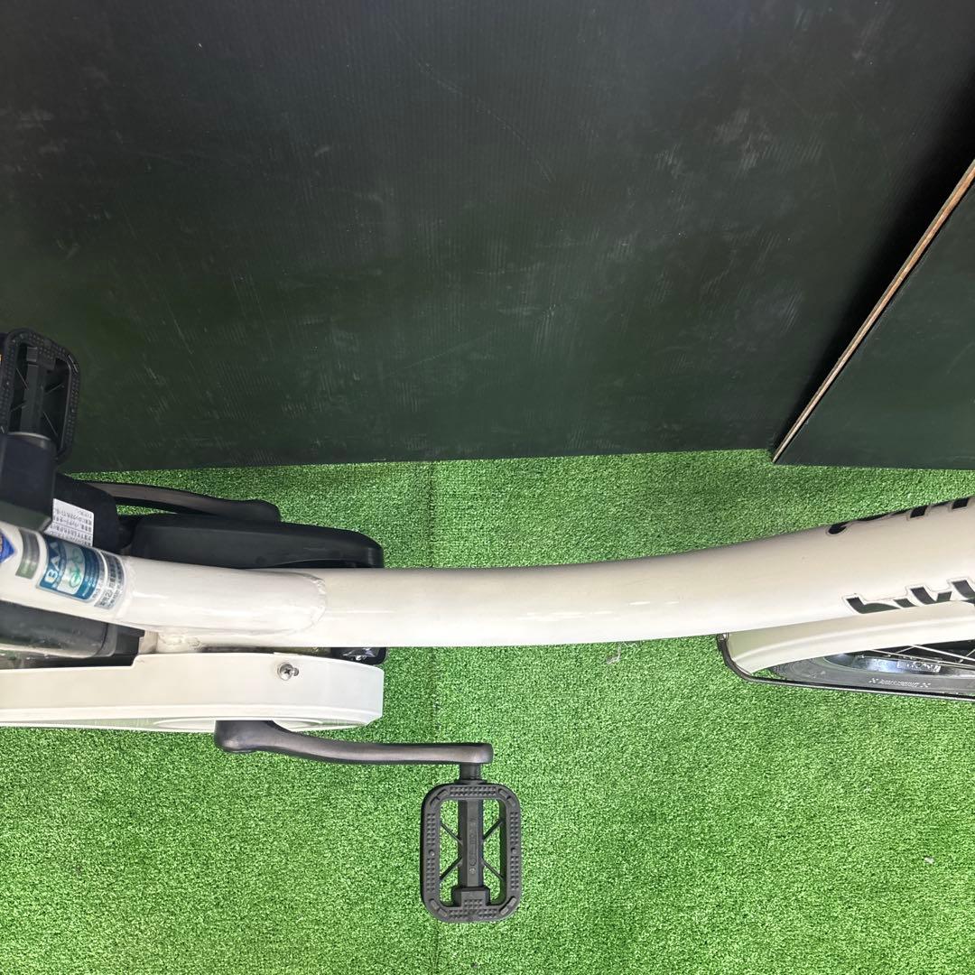 電動自転車 BS bikke2 ホワイト 3人乗り対応　52⚫️