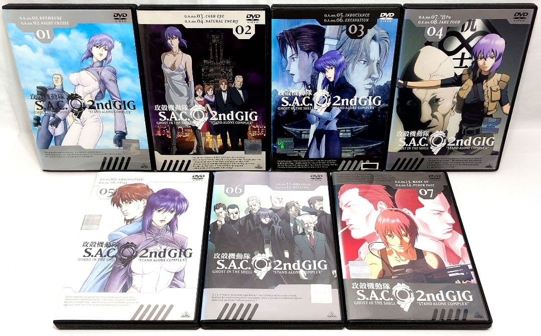 攻殻機動隊/ghost in the shell【1期+2期+劇場版】DVD