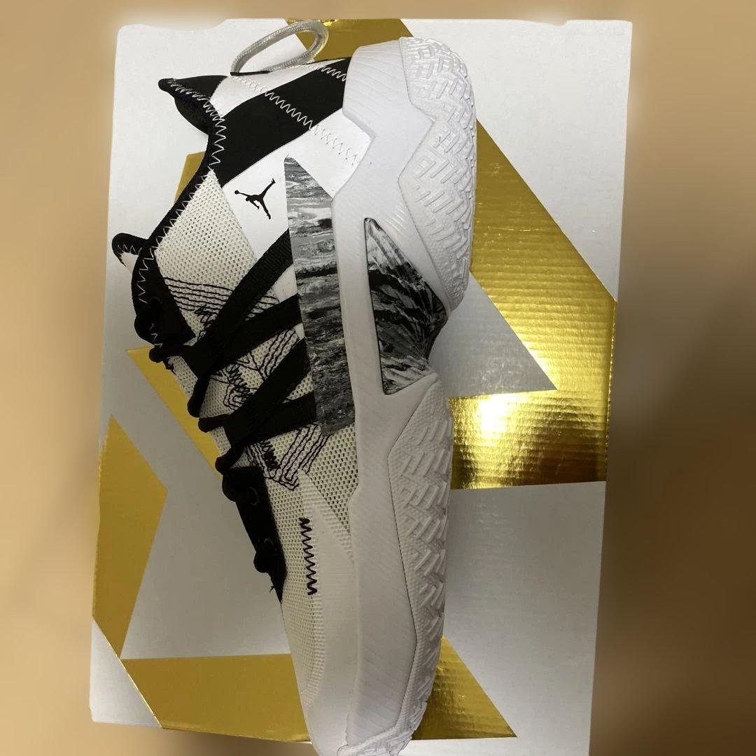 【新品未使用】タグ付きNIKEジョーダンワンテイクII黒白CW2457-100