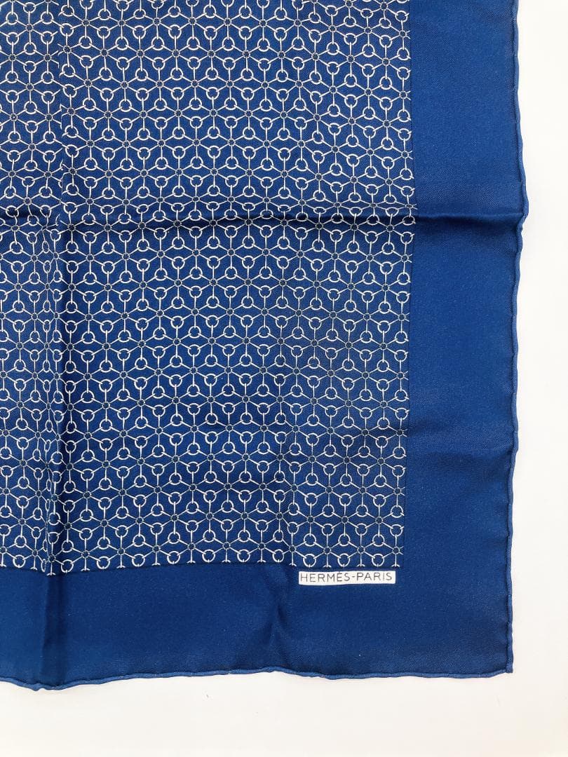 HERMES カレ45 プチカレ ガヴロッシュ シルク スカーフ ハンカチーフ