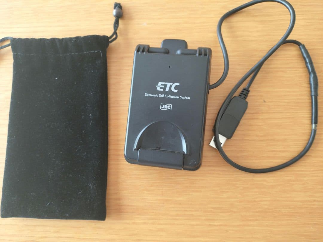 軽自動車　アンテナ一体型ETC 持ち運び用