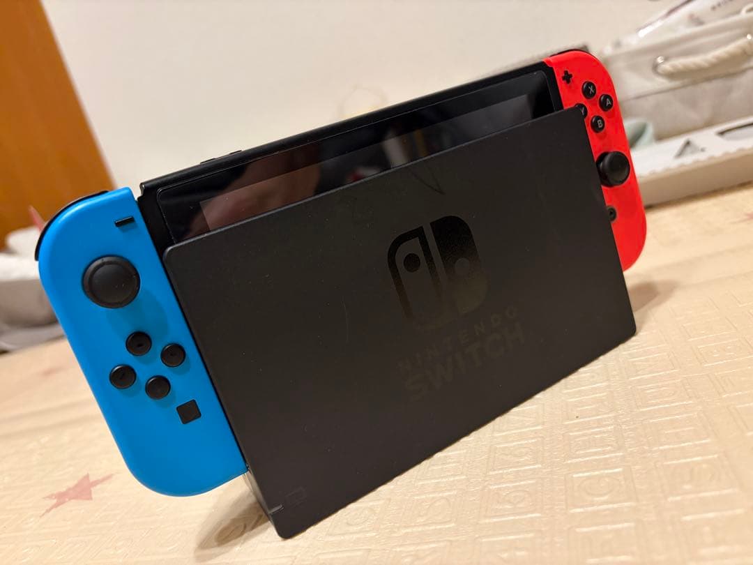 Nintendo Switch 本体（バッテリー強化版） ネオンブルー/レッド