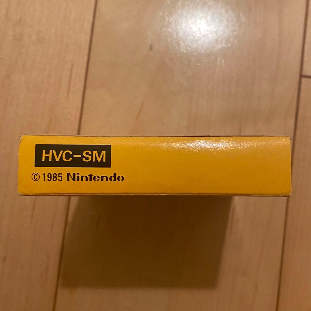 【箱・取扱説明書付】ファミコン スーパーマリオブラザーズ ソフト