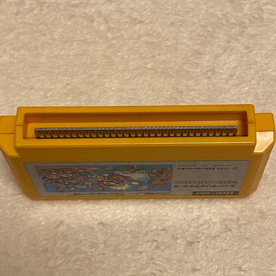 【箱・取扱説明書付】ファミコン スーパーマリオブラザーズ ソフト