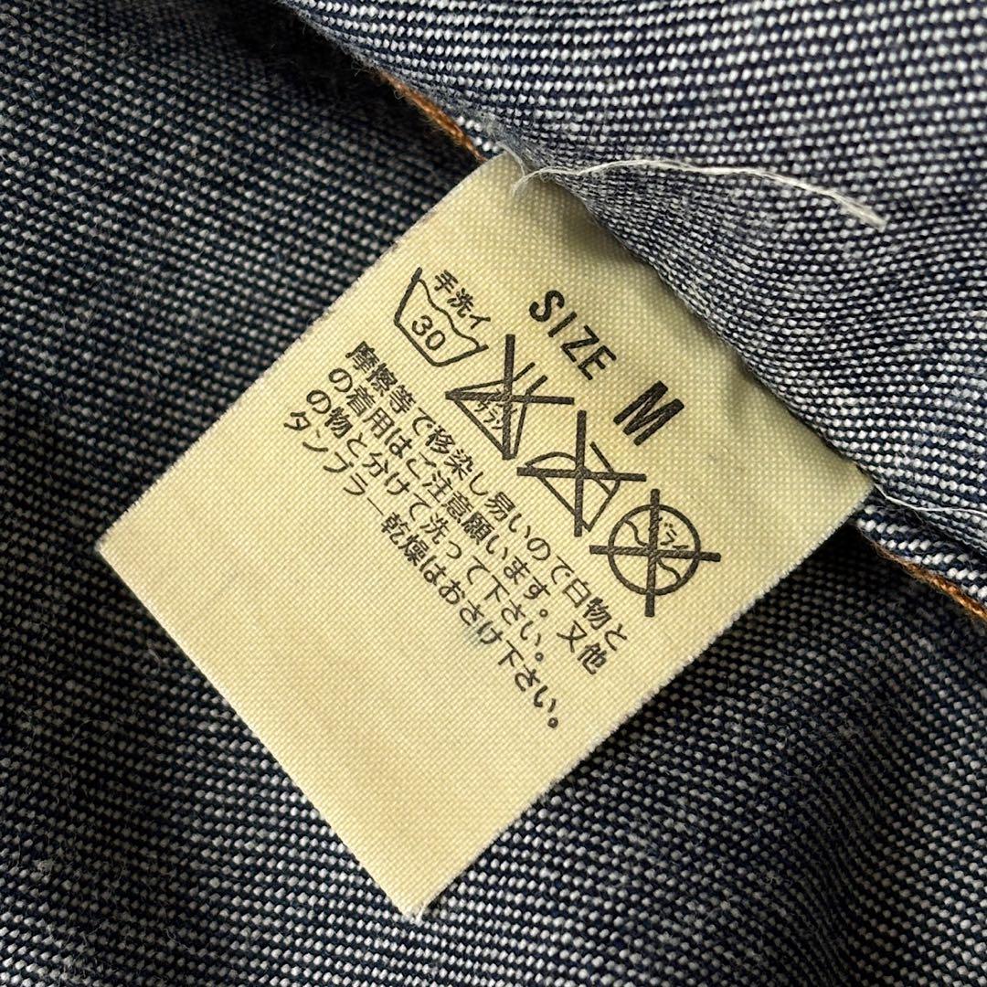 Levi's 00s フロッキー加工 デニム トラッカー ジャケット