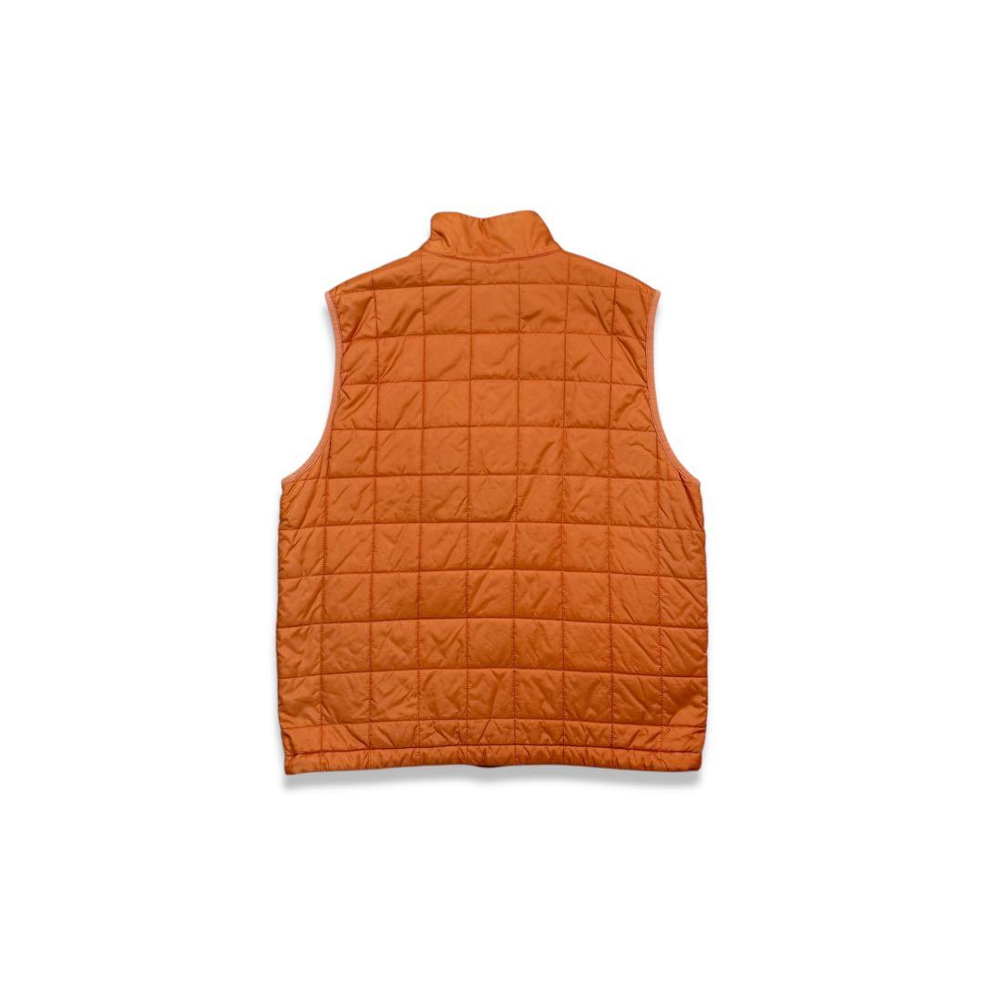 00s Y2K L.L.Bean エルエルビーン ナイロン中綿ベスト オレンジ