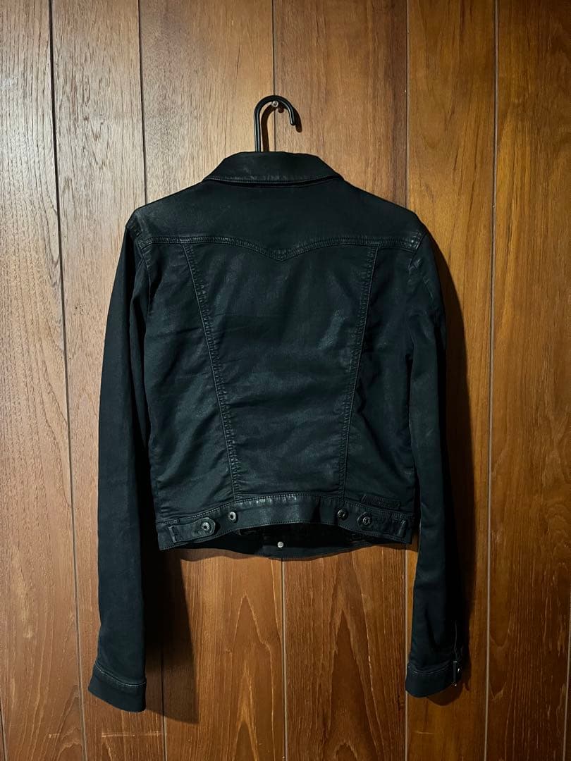 ジャケット・アウター diesel coating leather jacket