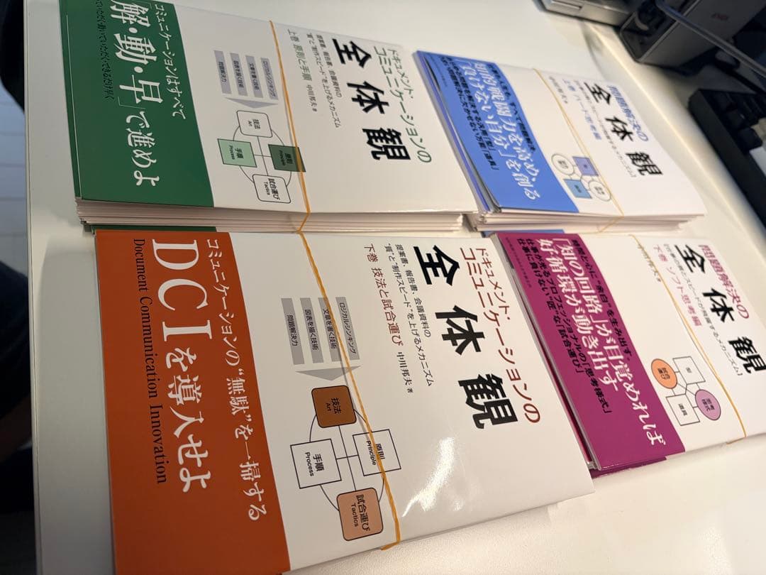 【裁断】問題解決の全体感 / ドキュメントコミュニケーションの全体感
