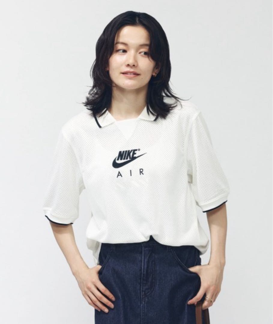 NIKE Air Football SJY Mesh メッシュ　ロゴゲームシャツ