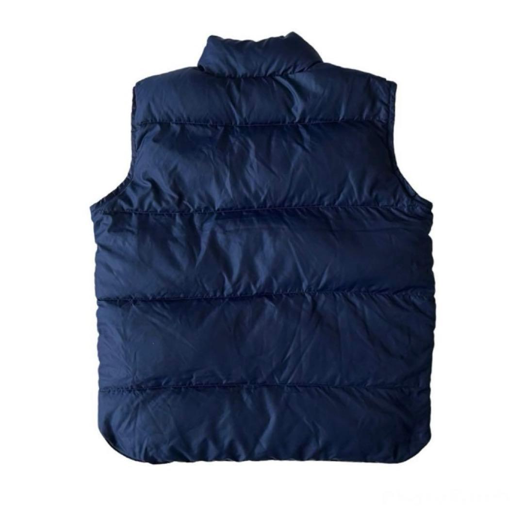 【名作】90s L.L BEAN ダウンベスト リバーシブル ブルー M