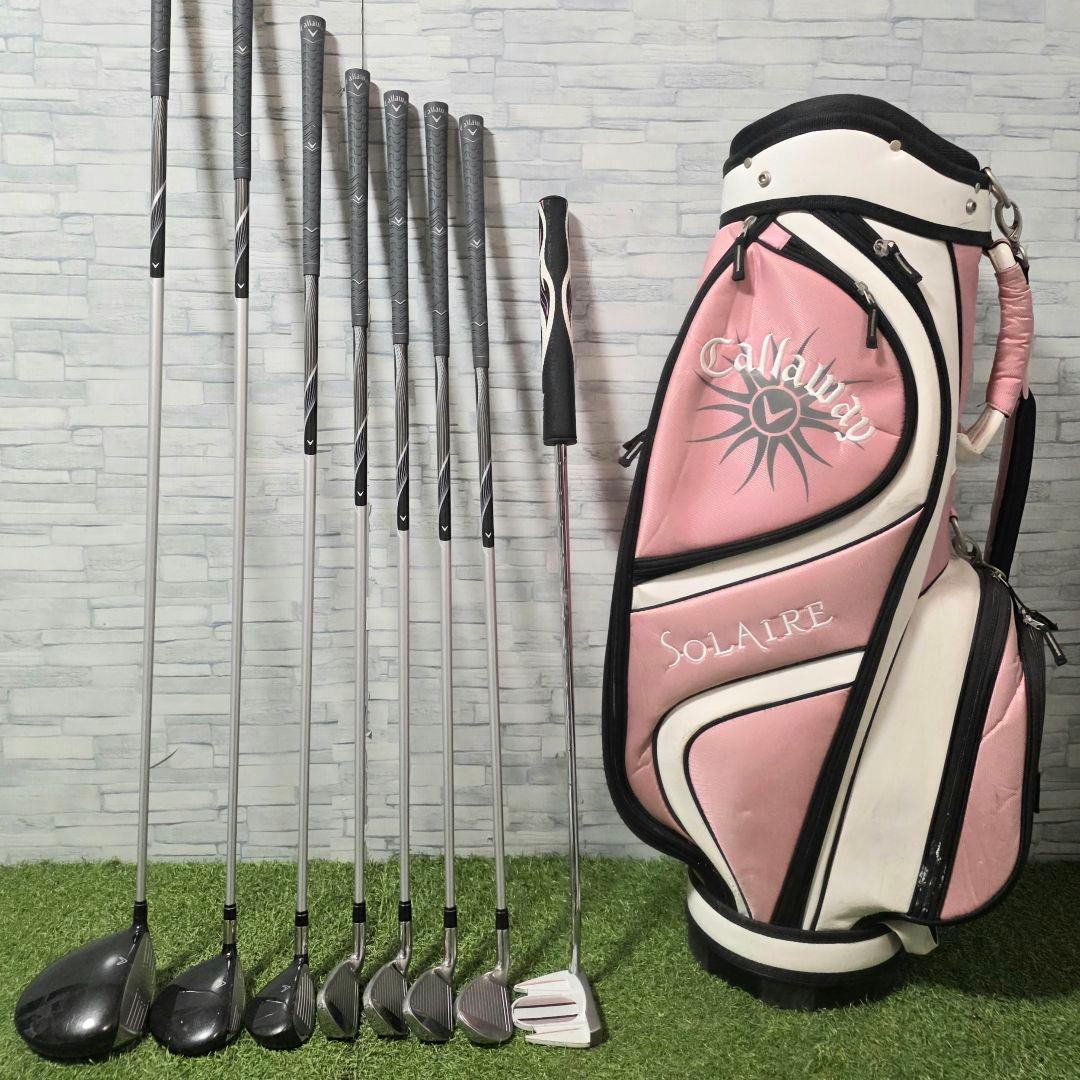キャロウェイ ソレイル ゴルフクラブ レディース セット 右 Callaway