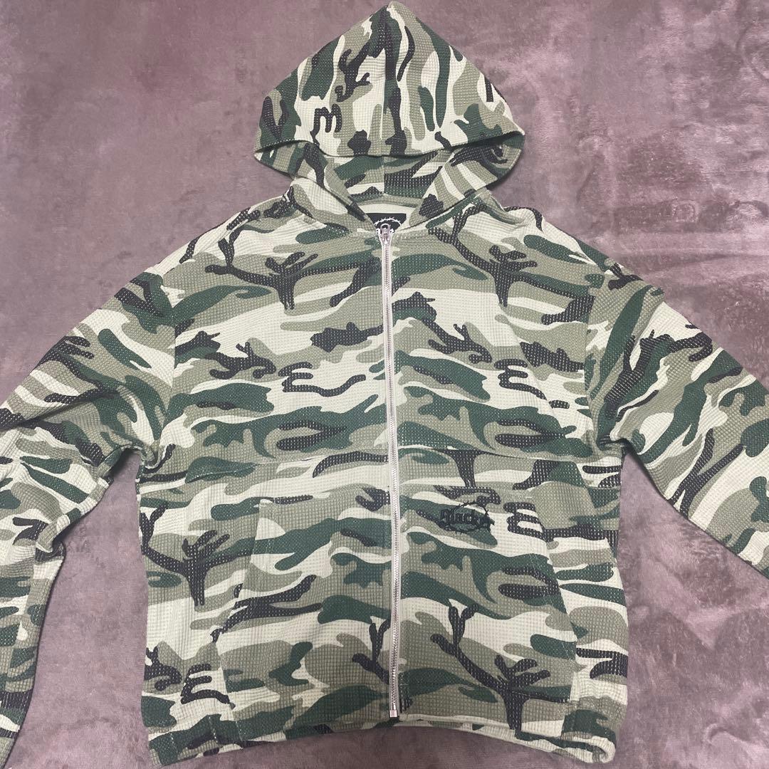 かつき着用　Como Thermal Zip Hoodie