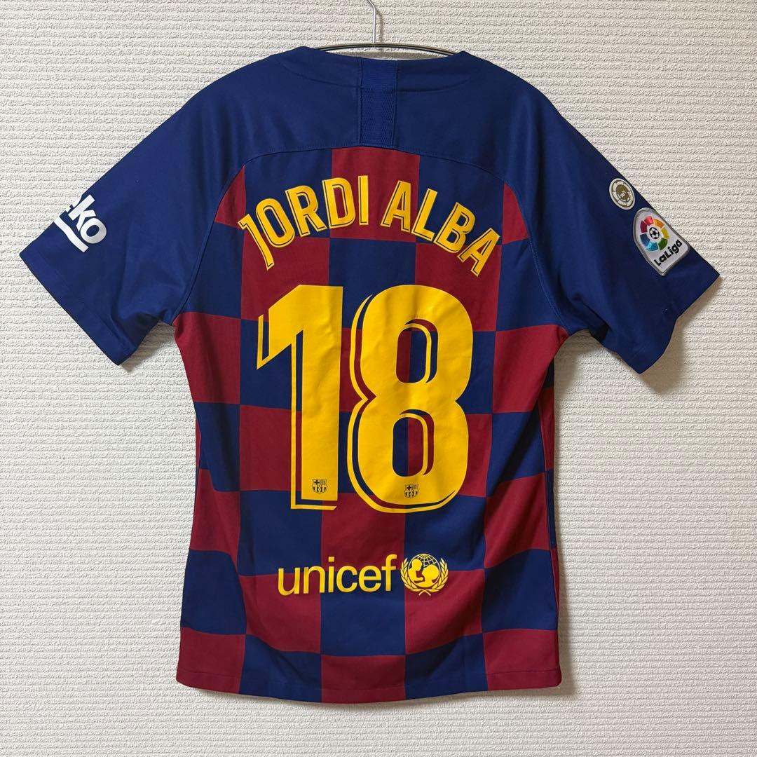 FCバルセロナホームユニフォーム 19/20 Sサイズ ジョルディ・アルバ