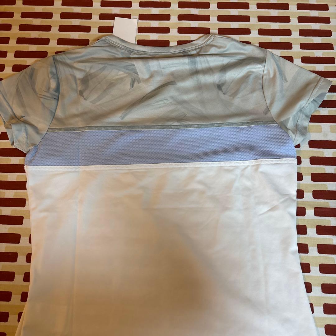 Admiral テニス Tシャツ 半袖 未使用　ホワイト/グレー/ブルー