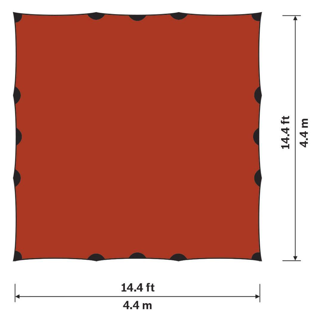 HILLEBERG Tarp 20 UL Sand ヒルバーグ タープ サンド