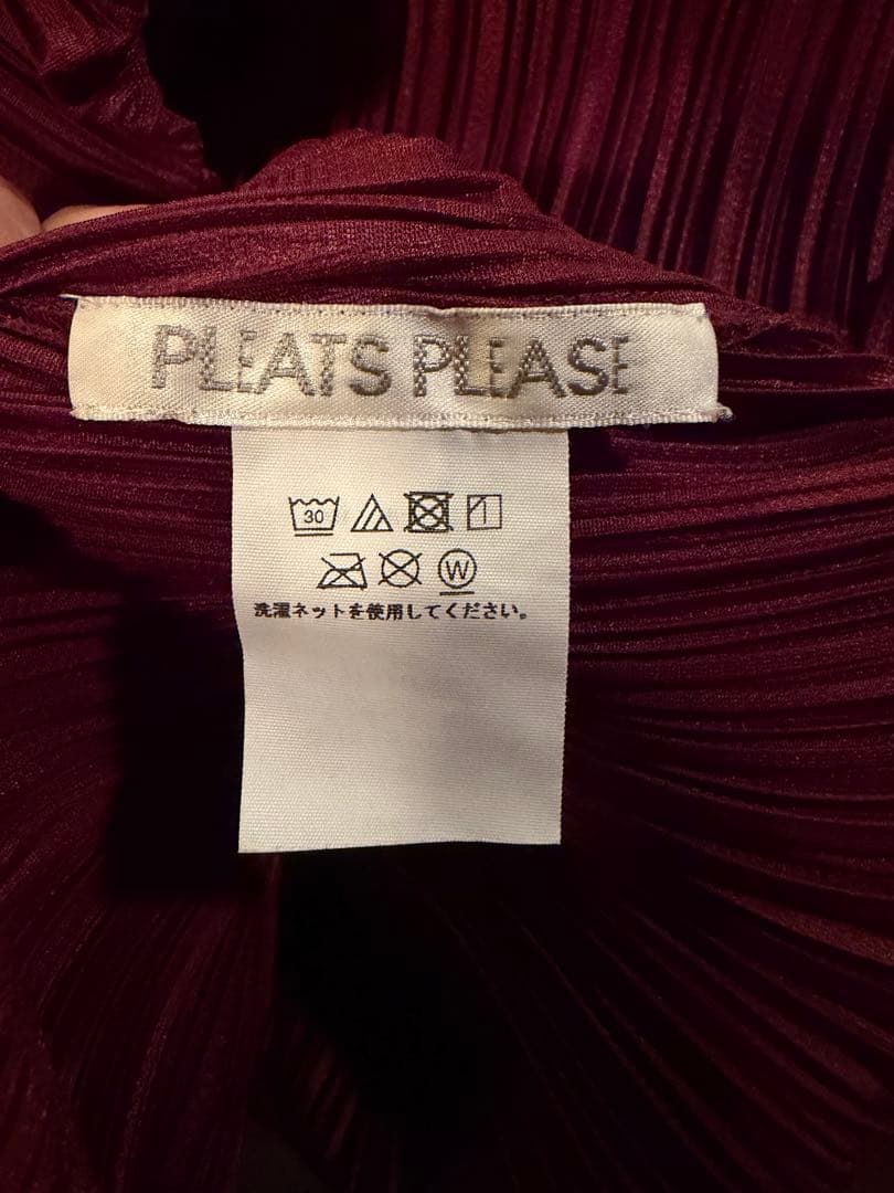 PLEATS PLEASE ハイネック　ロングワンピース　3