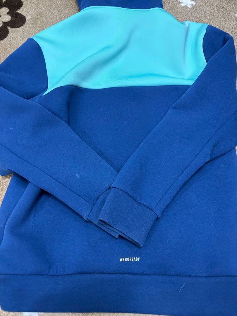 アーセナル adidas フーディ ネイビー