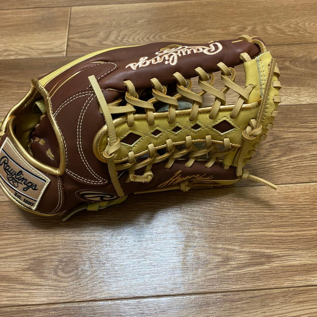 【スカイボーズさん】 Rawlings 軟式グローブ 外野