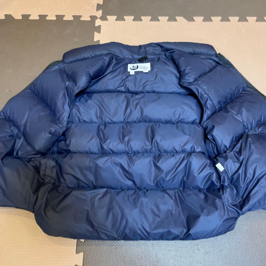 美品　クレセントダウンワークス　ダウンベスト　NAVY　Mサイズ