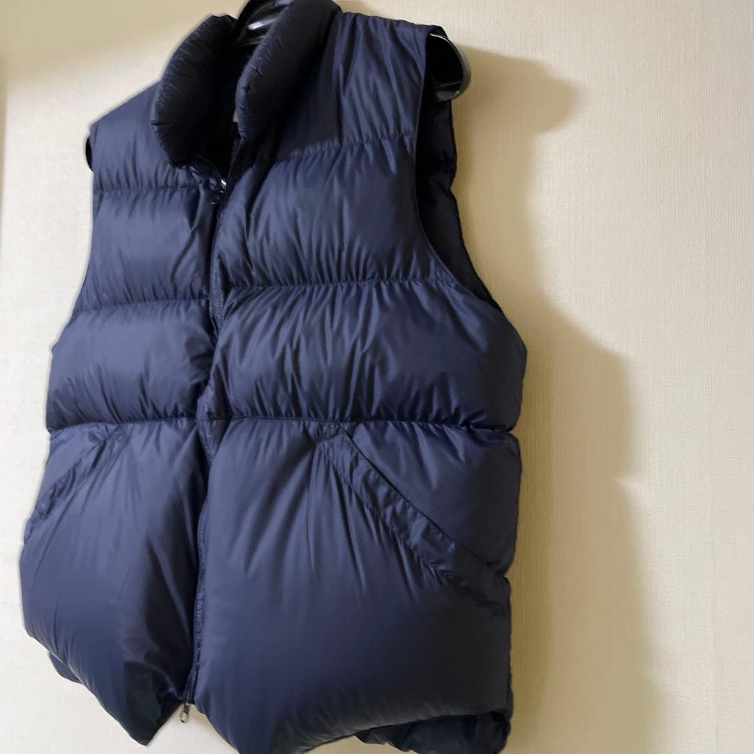 美品　クレセントダウンワークス　ダウンベスト　NAVY　Mサイズ
