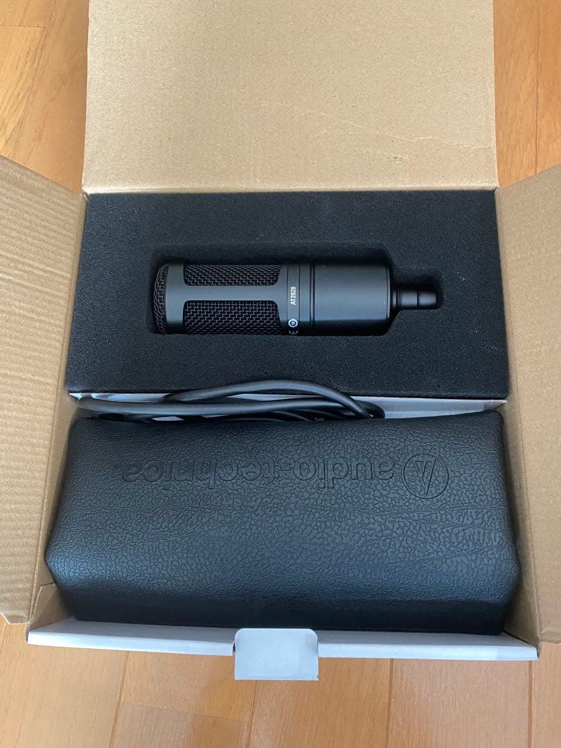 audio-technica AT2020 コンデンサー マイク