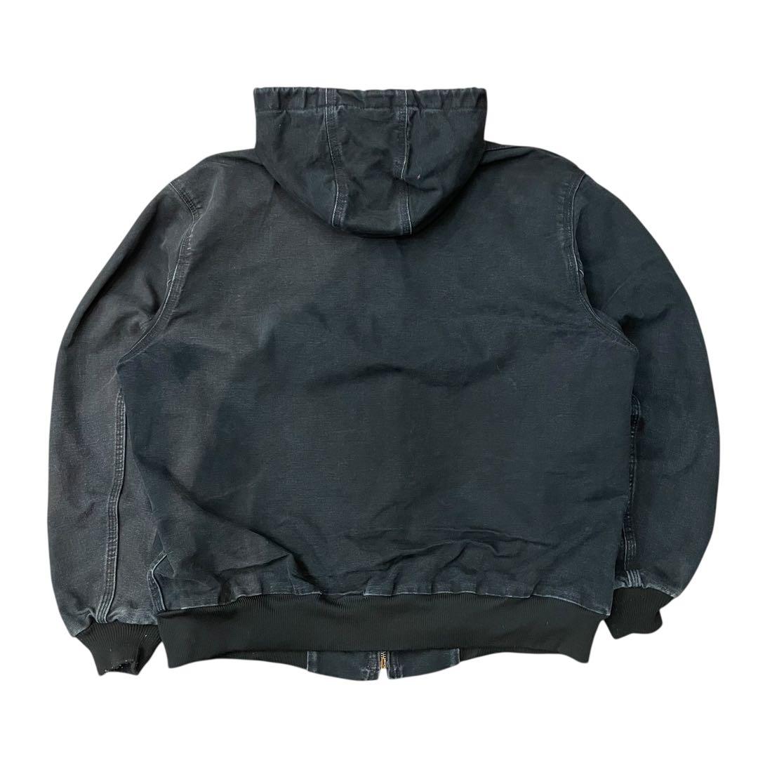 コ*ラ様 【アメリカ製】Carhartt アクティブジャケット ブラックフェード