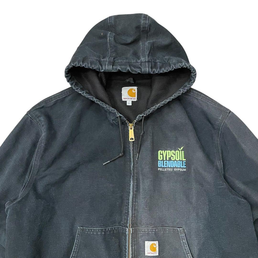 コ*ラ様 【アメリカ製】Carhartt アクティブジャケット ブラックフェード