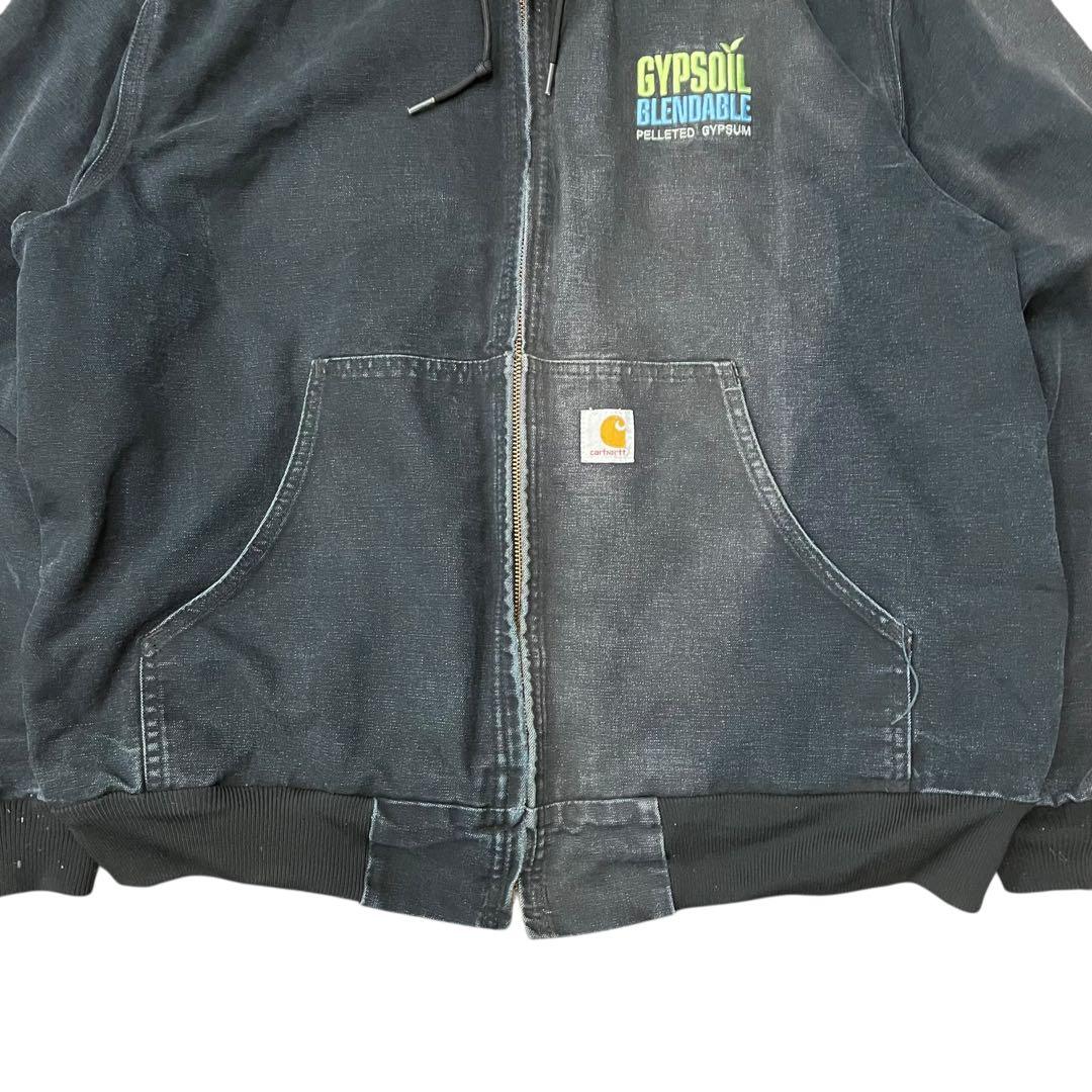コ*ラ様 【アメリカ製】Carhartt アクティブジャケット ブラックフェード