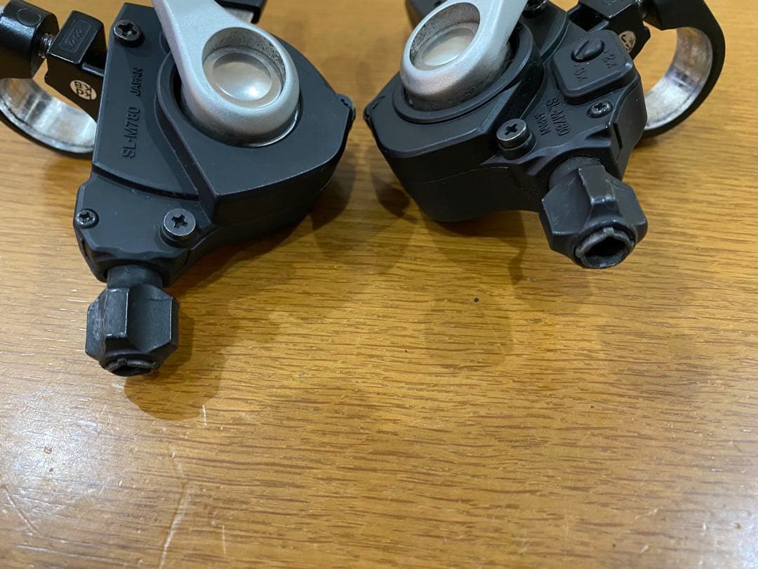Shimano deore XT シフター 前後セット