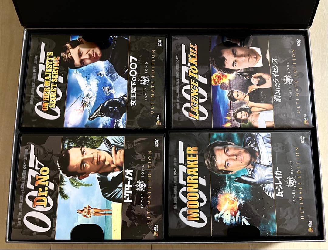 007 アルティメットコレクション DVD BOX 特典ディスク付20巻組