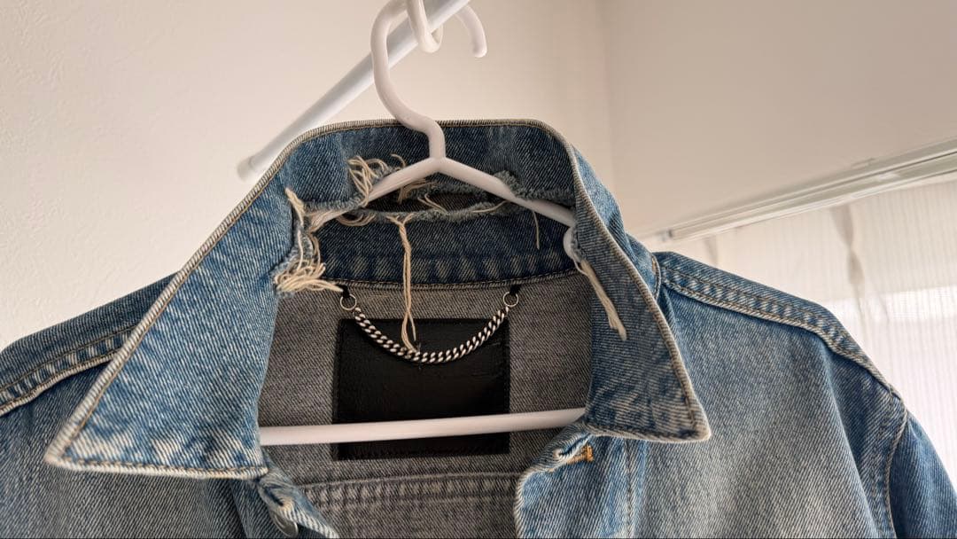 ⭐️17AW年 正規品 BALENCIAGA デニムジャケットサイズ44中古♪