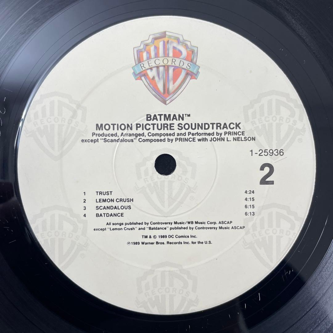 洋楽 Prince Batman Motion Picture Soundtrack