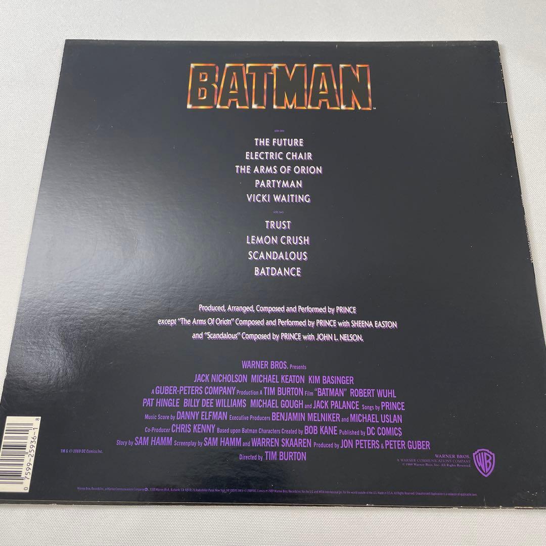 洋楽 Prince Batman Motion Picture Soundtrack