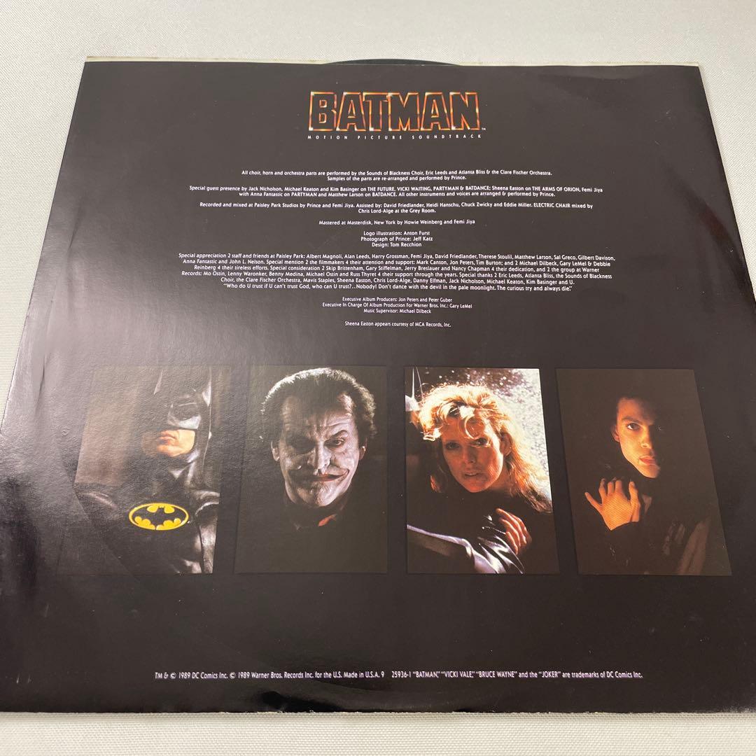 洋楽 Prince Batman Motion Picture Soundtrack