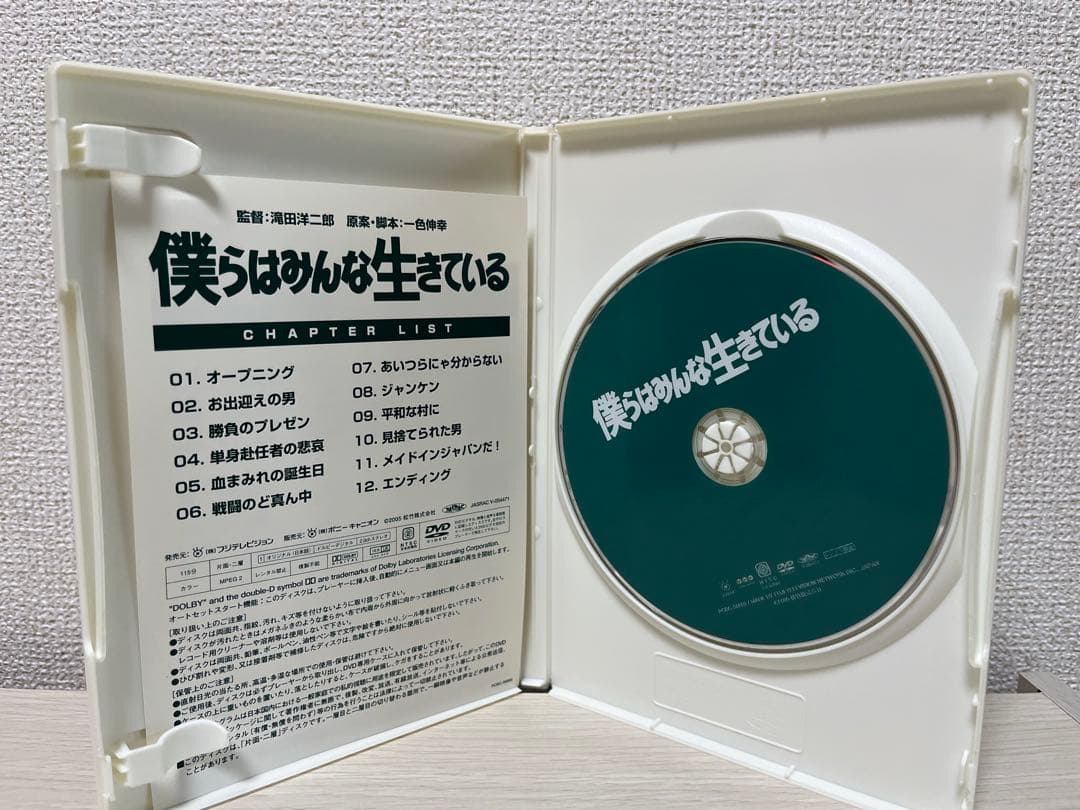 レア　最終値下げ　 僕らはみんな生きている('93松竹) DVD