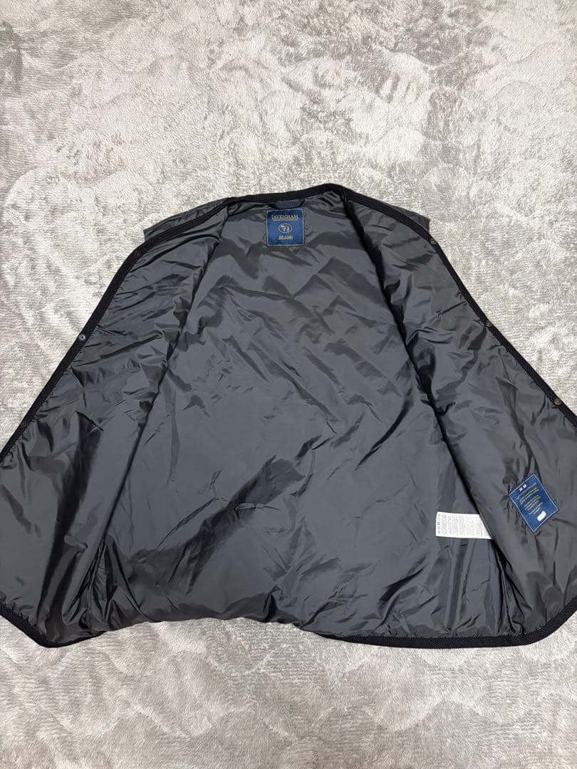 LAVENHAM×BEAMS 別注 Gilet キルティング ベスト イギリス製
