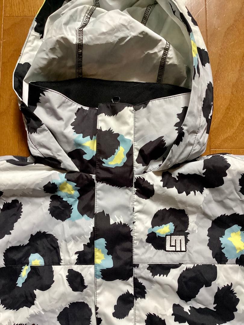 Loudmouth ラウドマウスレオパード柄マウンテンパーカ風L