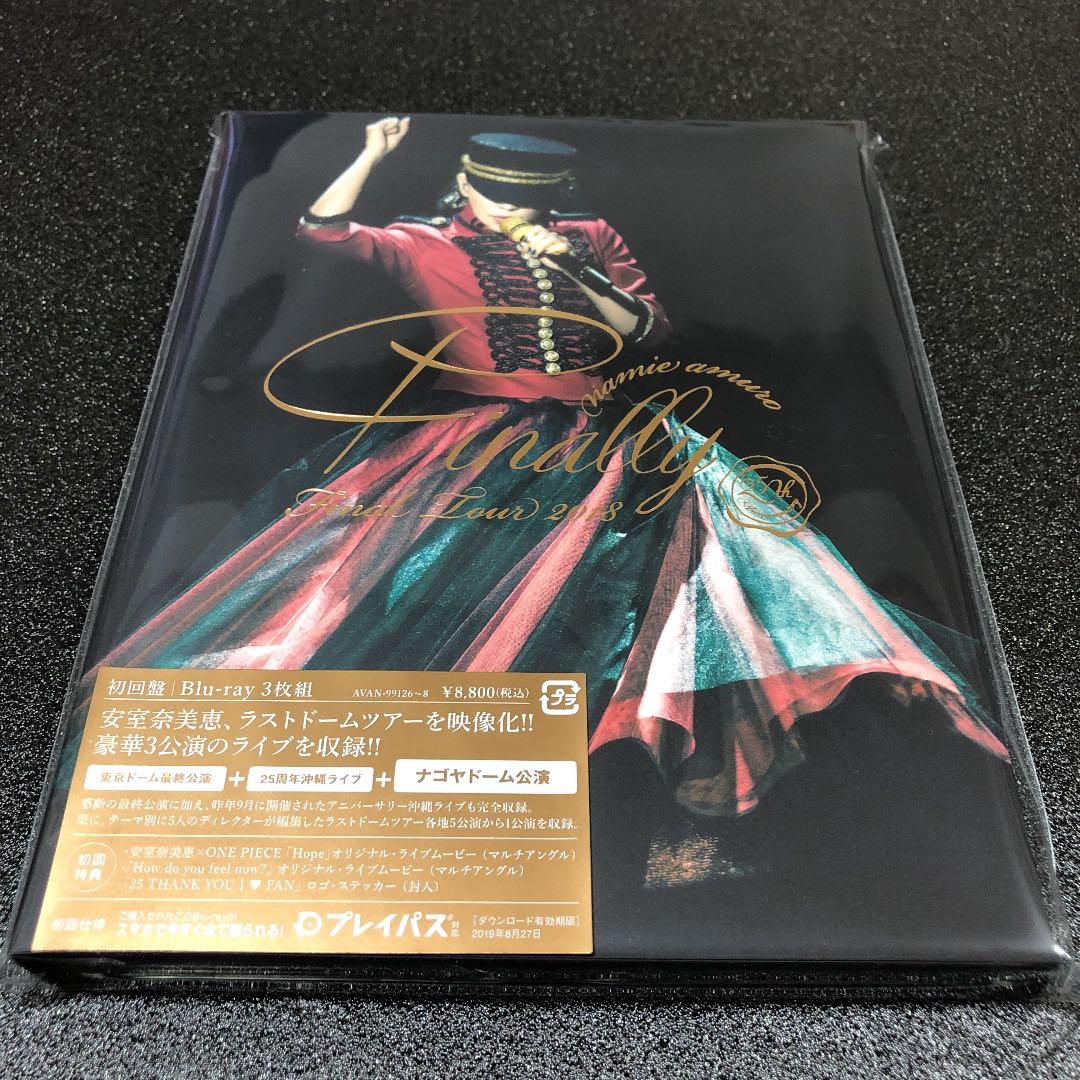 安室奈美恵 Finally 初回限定盤ナゴヤドーム公演 Blu-ray3枚組