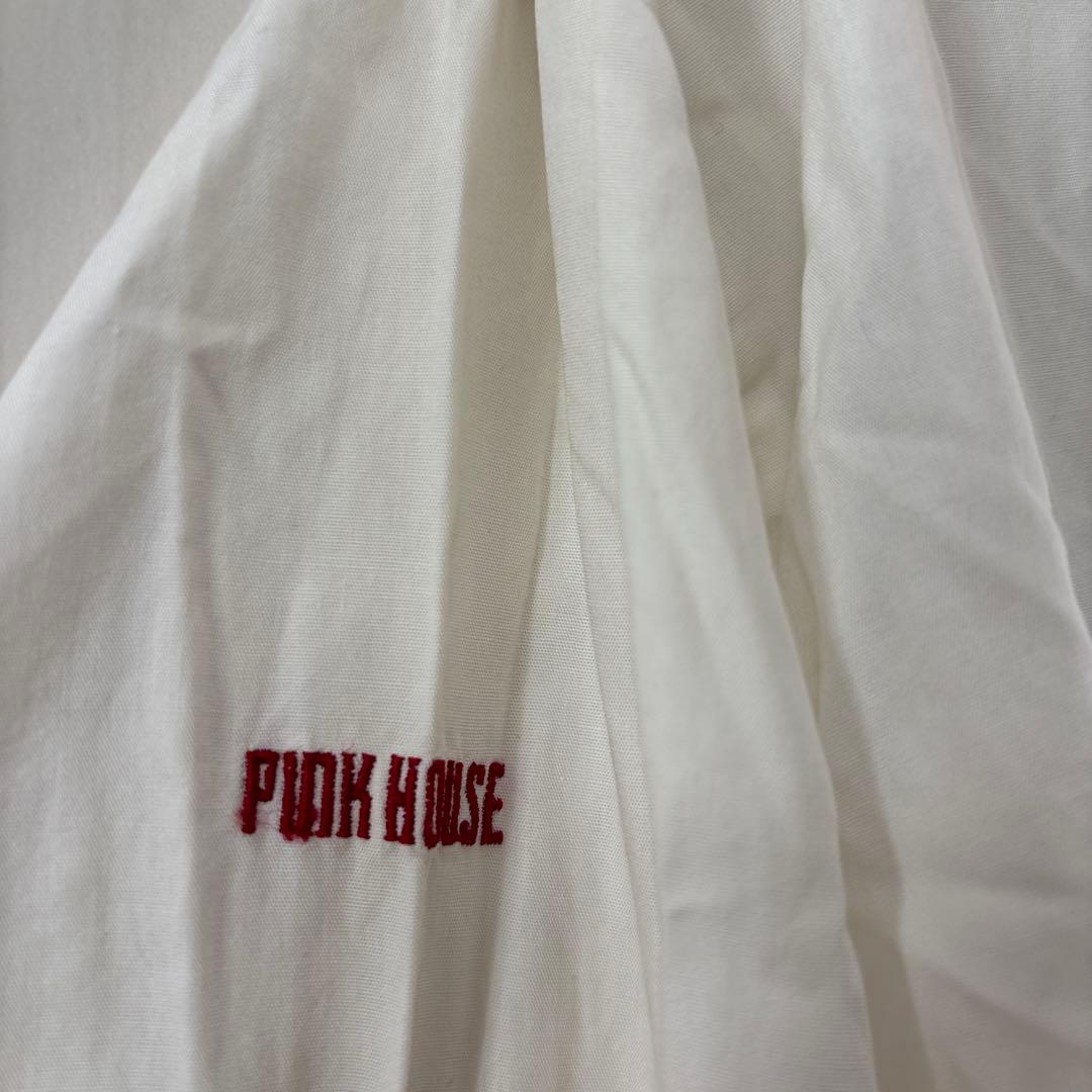 PINK HOUSE フリル付き長袖シャツ