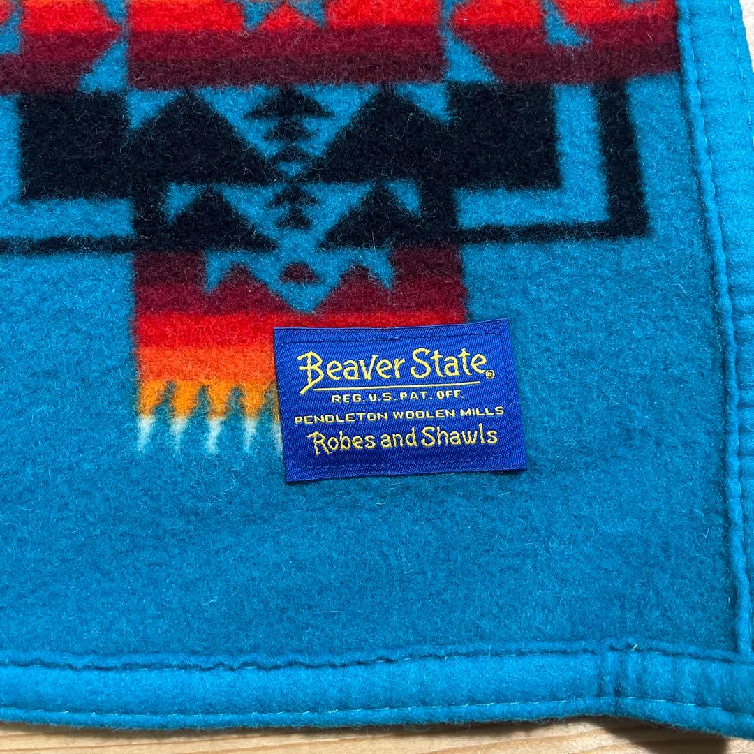 USA製◾️PENDLETON ペンドルトン チマヨ柄 ブランケット 毛ウール B