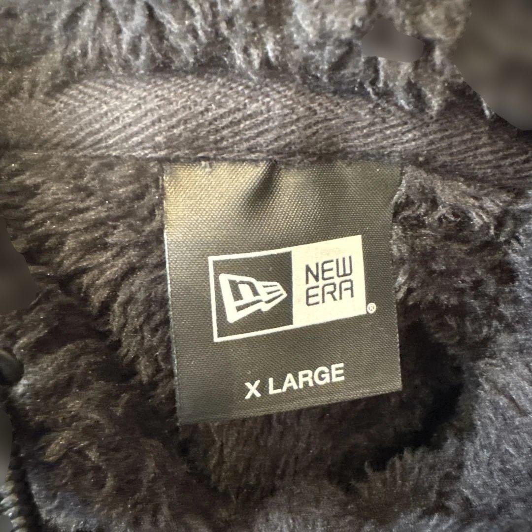 GYDA NEWERA ジェイダ　ニューエラ　ボア パーカー　ブラック　XL