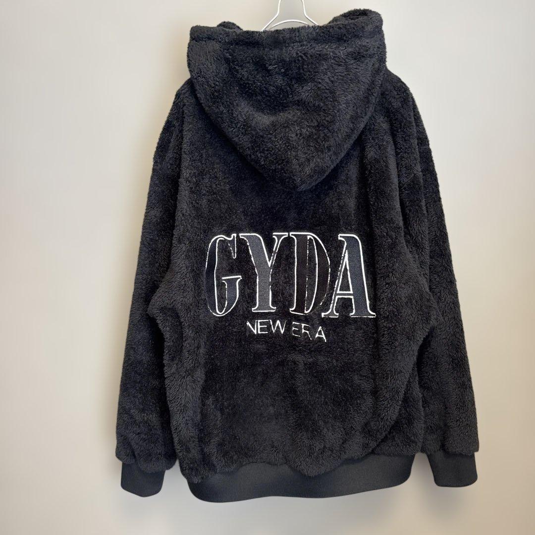 GYDA NEWERA ジェイダ　ニューエラ　ボア パーカー　ブラック　XL