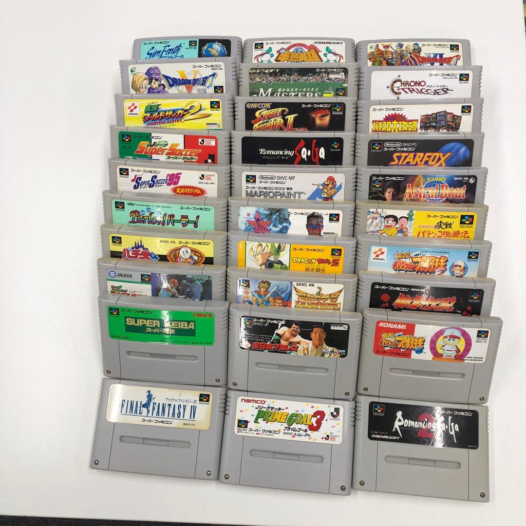NO.1495 SFC　スーパーファミコン　ソフト60本まとめ売り　③