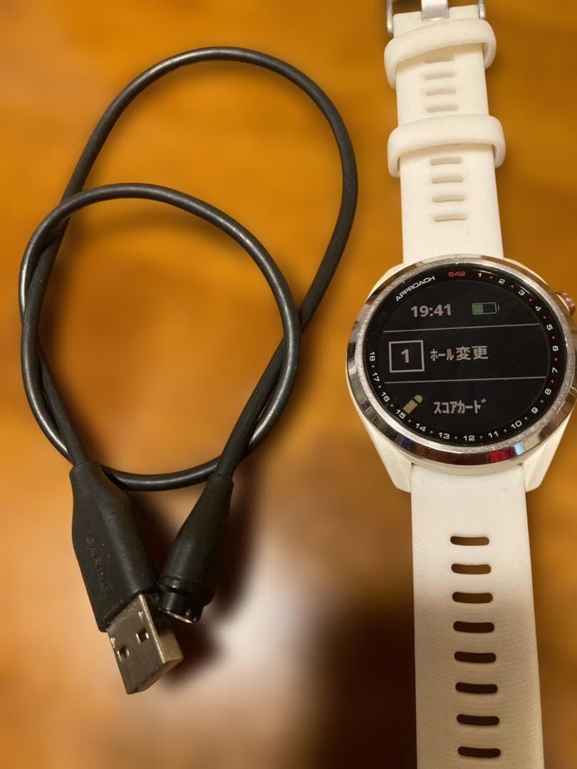 N*s様 GARMIN ガーミン Approach アプローチ S42 白