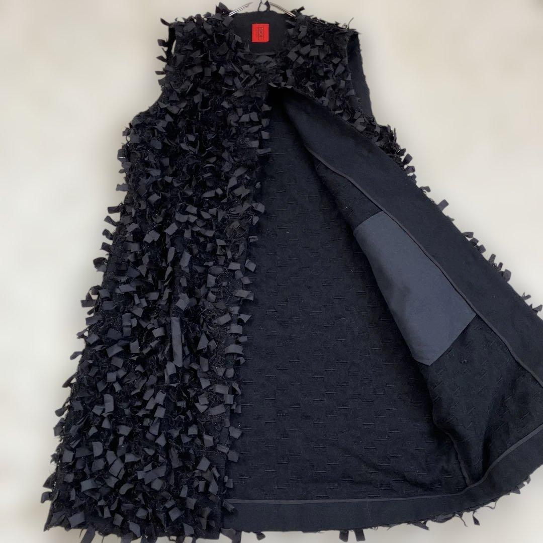 【希少/美品】Haat ハートイッセイミヤケ リボンフリンジ