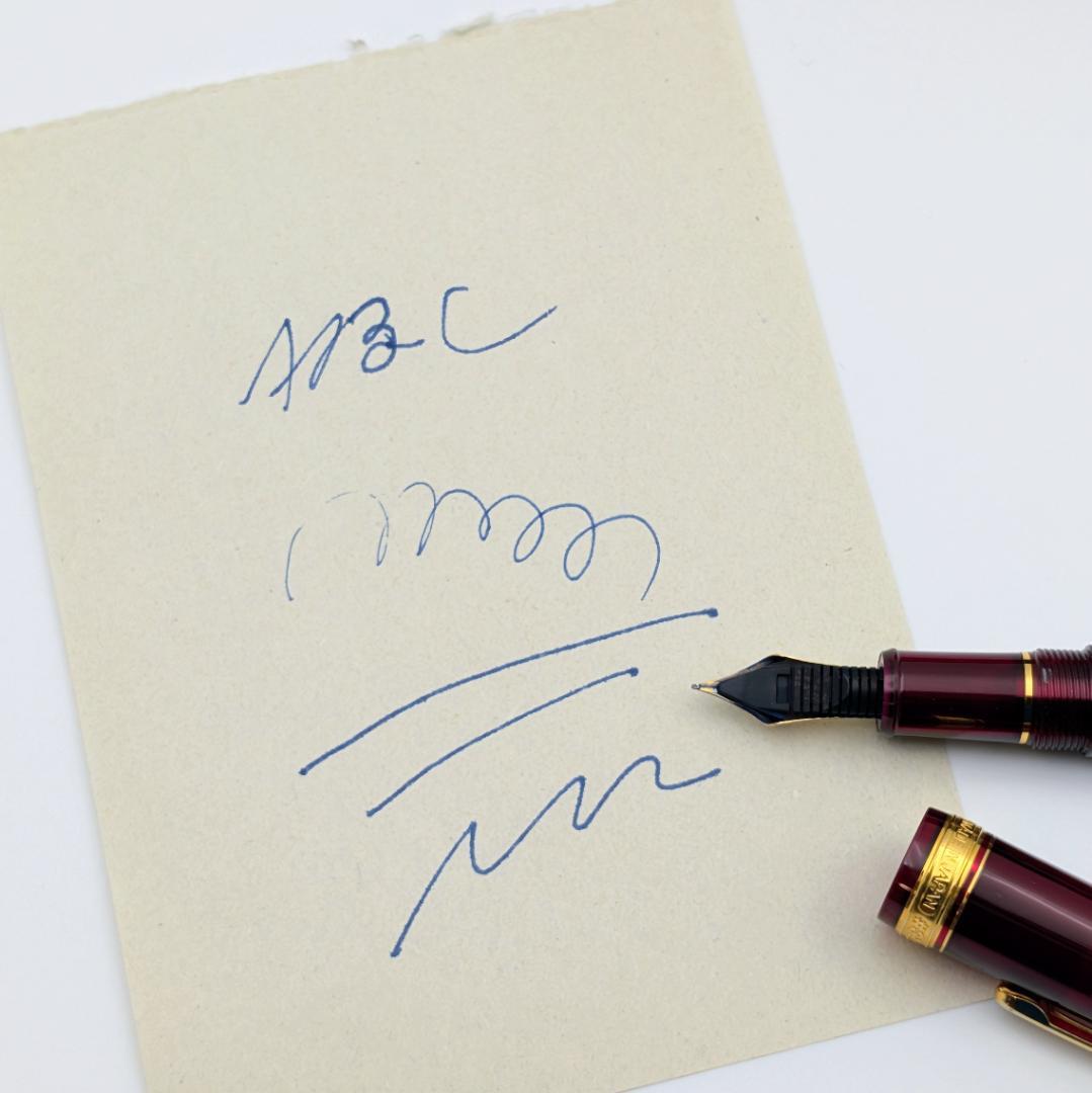プラチナ 万年筆 ＃3776 センチュリー ブルゴーニュ 14K M中字 替芯付