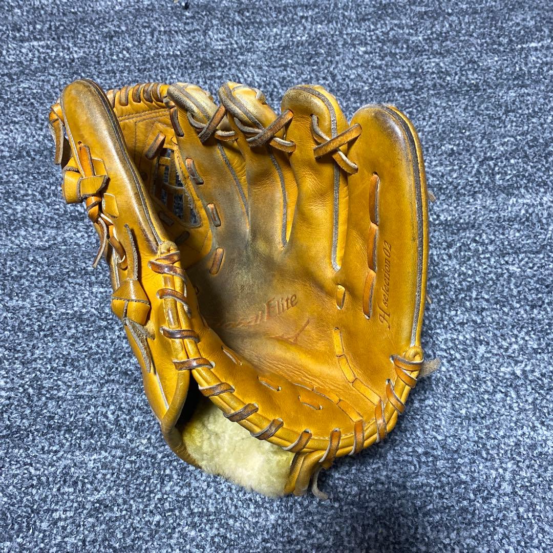 硬式野球グローブ ブラウン レザー